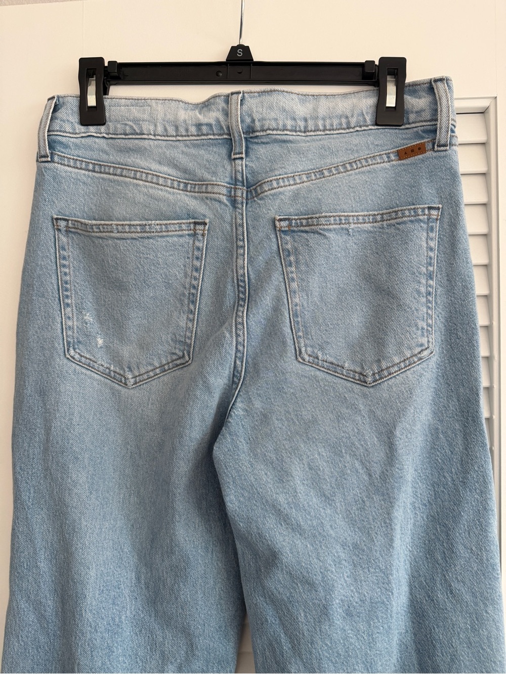 AYR The Secret Sauce Jeans Heirloom Light Blue Wash 29S Relaxed Straight Denim - Picture 6 of 14